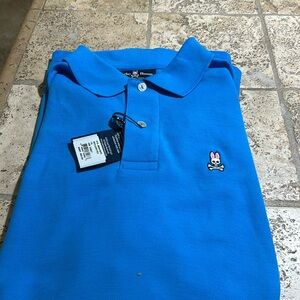 NWT PSYCHO BUNNY POLO SHIRT